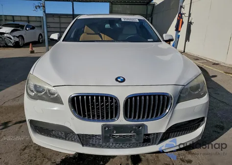 2014 BMW 750 Lxi из США, поврежденный, VIN WBAYF8C57ED652893